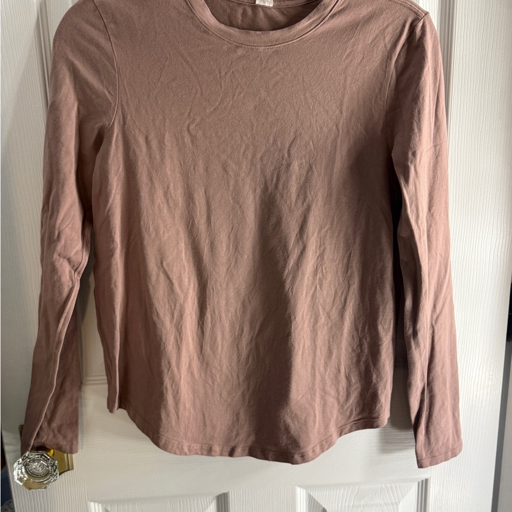lululemon athletica Long-Sleeve Crew in Mauve